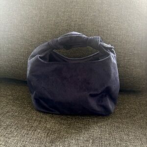 Rich blue hobo corduroy bag - NWT